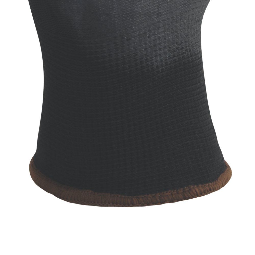 Guantes de nylon DermaCare 51-600 poliuretano negro - Image 3