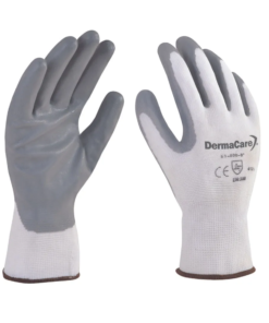 Guantes de nylon DermaCare 51-800 con nitrilo espumado