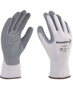 Guantes de nylon DermaCare 51-800N con nitrilo espumado