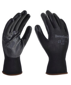 Guantes de nylon DermaCare 51-811 nitrilo en palma