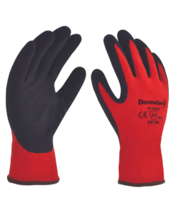 Guantes de nylon DermaCare 51-830 con nitrilo espumado 20cm