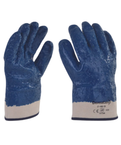 Guantes de algodón con nitrilo granulado 25.5cm DermaCare 67-905-10