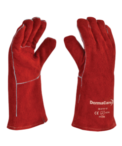 Guante tipo King Cobra rojo DermaCare soldador Kevlar 99-814