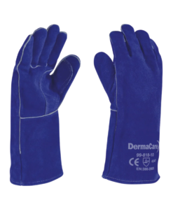 Guante Carnaza Azul DermaCare Soldador Kevlar 99-818
