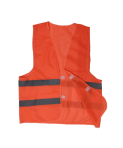 Chaleco de seguridad con velcro y sin bolsas