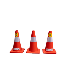 CONO NARANJA CON REFLEJANTE MOD.CICH40N-R