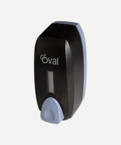 JABONERA OVAL PARA ESPUMA 750 ML NEGRA