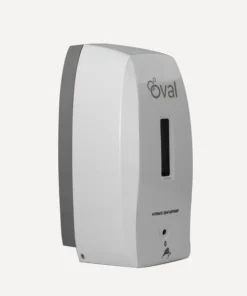 JABONERA OVAL AUTOMÁTICA 500 ML BLANCA