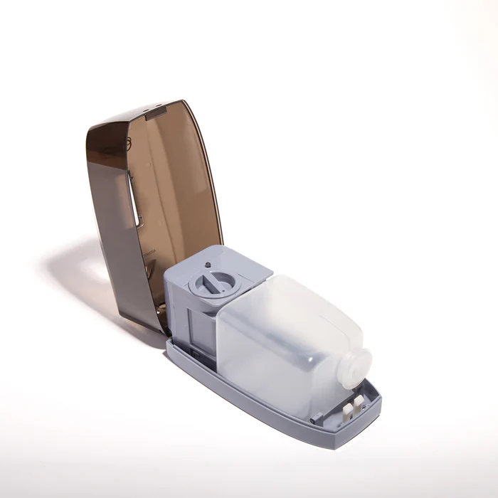 JABONERA OVAL 500 ML AUTOMÁTICA NEGRO HUMO - Image 4