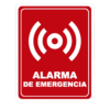 CARTEL "ALARMA DE EMERGENCIA"