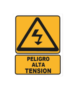 CARTEL "PELIGRO ALTA TENSIÓN"