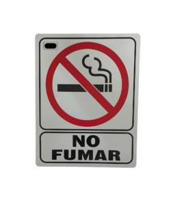CARTEL "NO FUMAR"