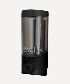 JABONERA OVAL 500 ML NEGRO