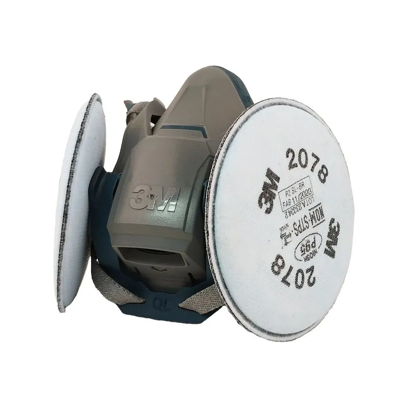 Respirador reusable media cara con quick latch 3M mod.MM-6502QL - Image 3