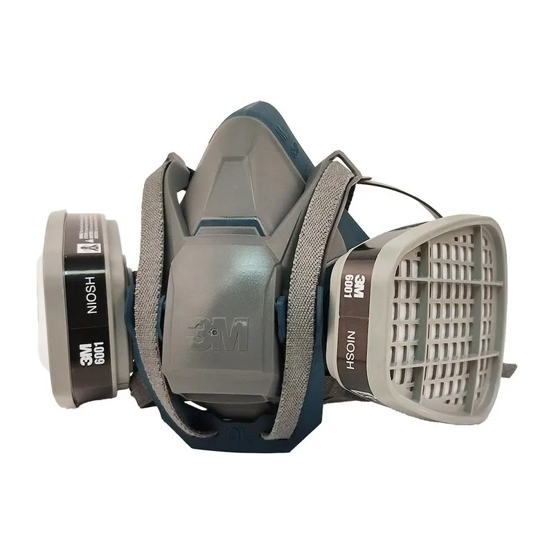 Respirador reusable media cara con quick latch 3M mod.MM-6502QL - Image 4