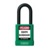 CANDADO BLOQUEO VERDE 74/40 KD ABUS DIELÉCTRICO D6.5mm 1 KEYAB-74/40-VER