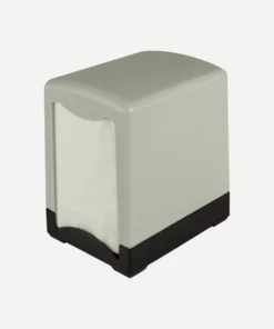 SERVILLETERO BARRA MESA OVAL GRIS 150 servilletas