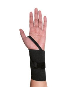 MUÑEQUERA ELÁSTICA CON DEDAL 4" DERMACARE FF-022