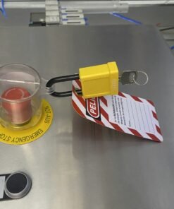 Alternative view of BLOQUEO SAFELOCK PARA BOTÓN DE EMERGENCIA SIN BASE ABUS AB-9254-1