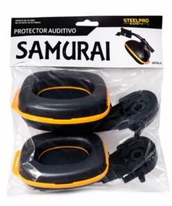 OREJERA SAMURAI ADAPTABLE A CASCO 23DB NRR STEELPRO HA-SP-0505