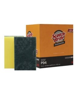 Fibra verde P94 3M SCOTCH BRITE (caja con 12 piezas)