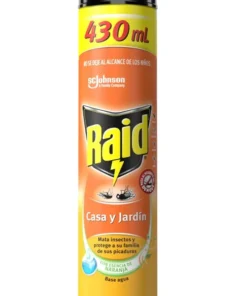 INSECTICIDAD RAID CASA Y JARDÍN 430 ML