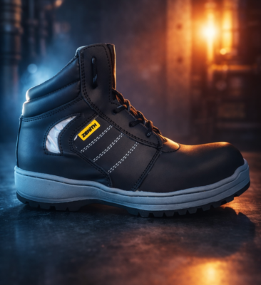 BOTAS DE SEGURIDAD DIELÉCTRICAS ZENITH MOD.STEEL NEGRO/GRIS