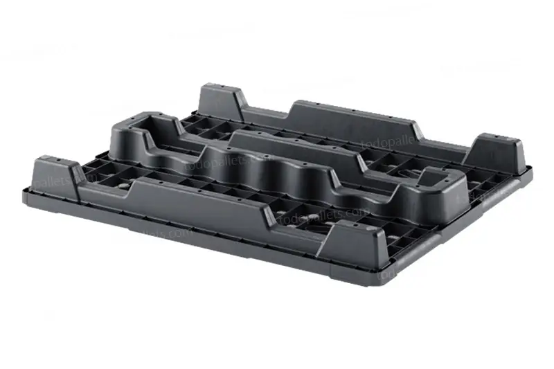 Tarima de Plástico NESTRACK p/rack 120x100x13CM - Image 5