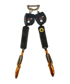 LÍNEA DE VIDA AUTO RETRÁCTIL 1.8MT BRAZOS GEMELOS 3M DBI-SALA NANO-LOK  3100548