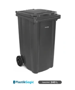 Contenedor con 2 ruedas Plastik Gogic 240 L