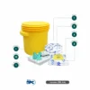 Kit antiderrames para aceite y derivados del petróleo SPC 20 Gal | absorción 17 Gal - Imagen 2