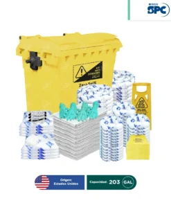 Carro antiderrames móvil para aceite y derivados del petróleo SPC 203 Gal | absorción 192 Gal