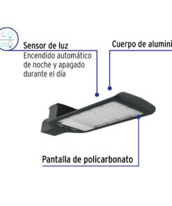 Alternative view of LUMINARIO SUBURBANO LED 120 W 6500 K CON SENSOR DE LUZ