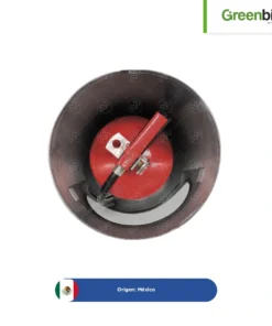 Alternative view of PORTA EXTINTOR CILÍNDRICO ACERO INOXIDABLE 28x60cm para 10LB C02 Greenbin