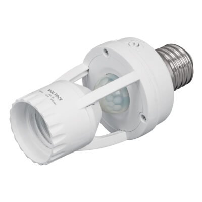 PORTALAMPARA CON SENSOR DE MOVIMIENTO 360°