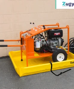 Alternative view of CHAROLA BERMA PORTÁTIL DE PVC PARA DERRAMES  23 GAL/ 87 LT 90×90 CM  ZUGY