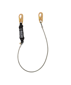 LÍNEA DE VIDA CABLE DE ACERO CON AMORTIGUADOR 1.83 M 140 KG WS-50X WARTHOG