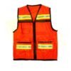 CHALECO CON REFLEJANTE TIPO GEOLOGO ALGODÓN GABARDINA MULTIPLES BOLSAS - Imagen 4