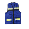 CHALECO CON REFLEJANTE TIPO GEOLOGO ALGODÓN GABARDINA MULTIPLES BOLSAS - Imagen 3